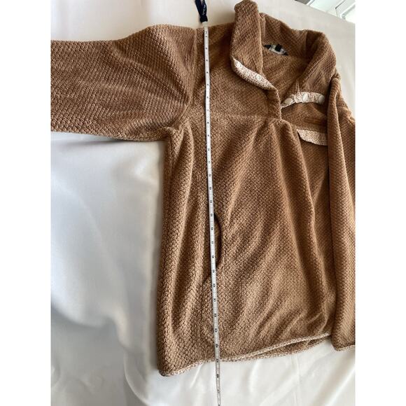 Simply Southern Soft Cozy Casual Leopard Trim Pullover Sweatshirt Size Medium - Picture 14 of 14